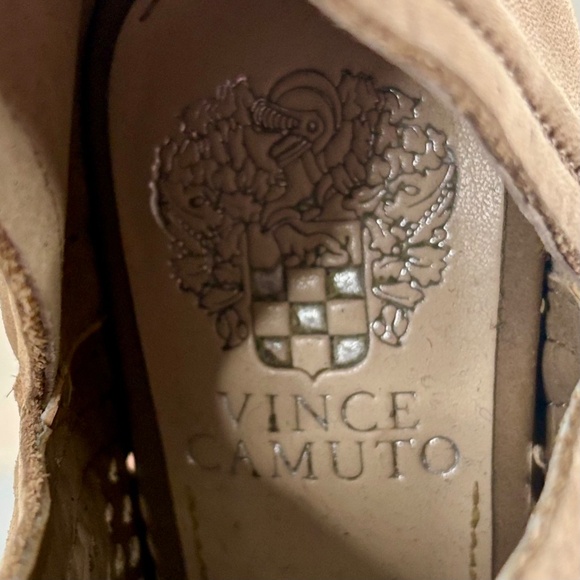 Vince Camuto Kensa Peep-toe Booties - Picture 4 of 5